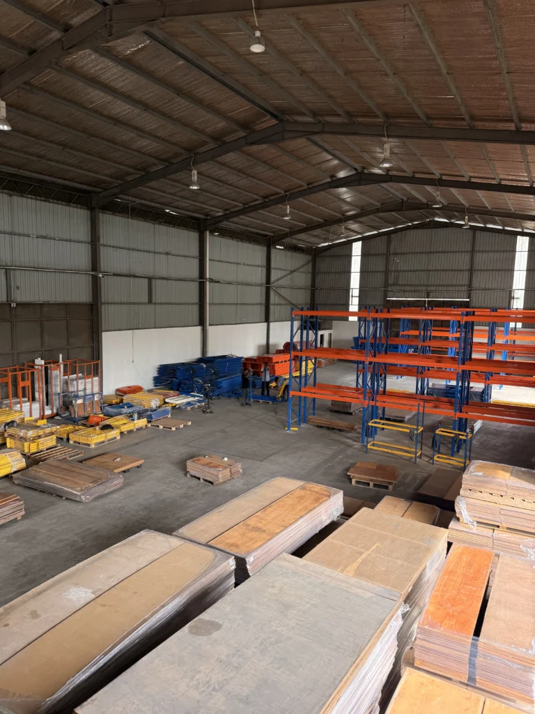 Warehouse racking capital expenditure planning