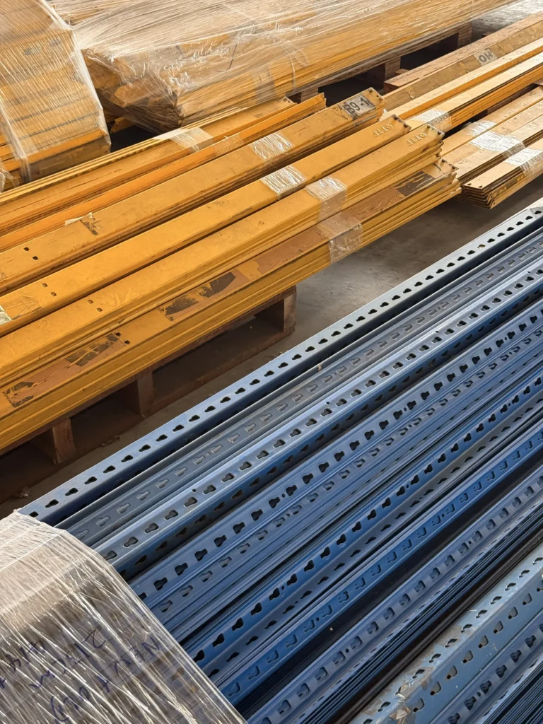 Warehouse facility relocation racking removal